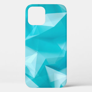 Case-Mate iPhone Case Bleu, arrière - plan turquoise avec cristaux, tria