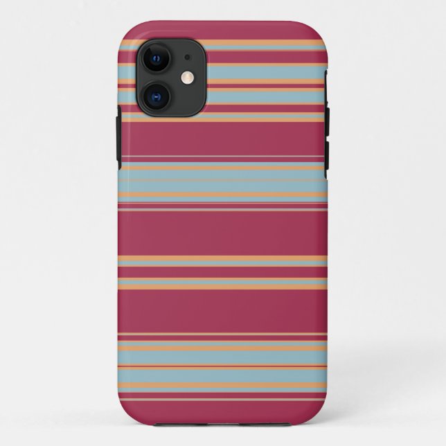 Coques Case-Mate iPhone Bleu Brown, jaune et clair (Dos)