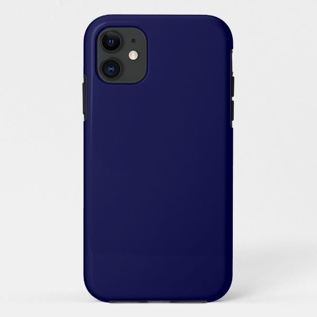 Coques Case-Mate iPhone Bleu de marine solide (Dos)
