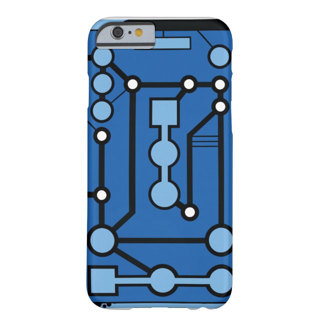 Coques Case-Mate iPhone Bleu de Motherbox (Dos)
