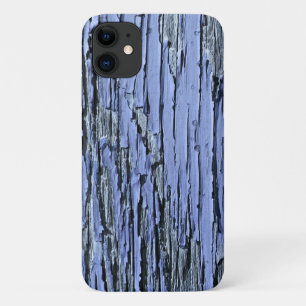Case-Mate iPhone Case Bleu en bois de peinture d'épluchage