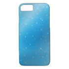 Bleu étincelant violet et étoiles d'argent