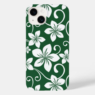 COQUE POUR iPhone 14 BLEU HAWAII (VERT FORESTIER)