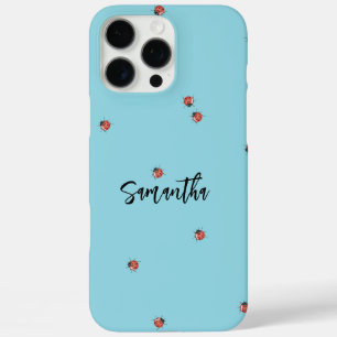 Coques iPhone 16 Pro Max Bleu Ladybug