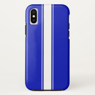Case-Mate iPhone Case Bleu lisse et dur avec la rayure de emballage