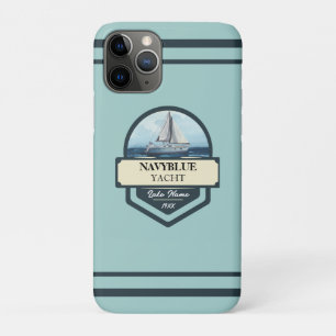 Case-Mate iPhone Case Bleu Marine Ancre nautique club bateau marina