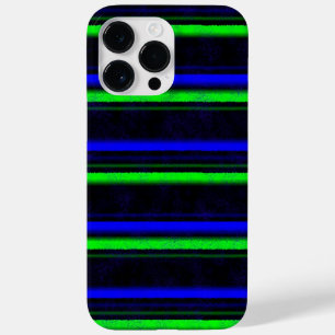 Coques Pour iPhone Bleu Noir Grandes Vertes