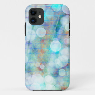 Case-Mate iPhone Case Bleu, orange, Jaune, Blanc Art Abstrait