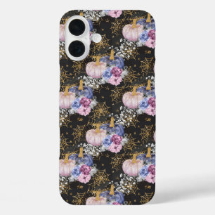 COQUES iPhone 16 PLUS BLEU PURPLE ROSE BLANC HALLOWEEN CITROUILLE