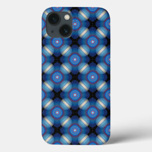 Case-Mate iPhone Case Bleu Spacey Géométrique