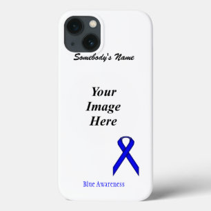 Case-Mate iPhone Case Bleu Standard Ribbon Modèle par Kenneth Yoncich