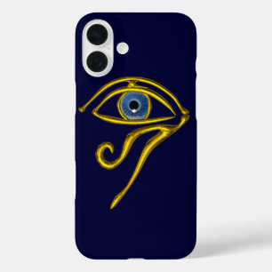 iPhone 16 Plus Case BLEU TALISMAN Gold Horus Oye