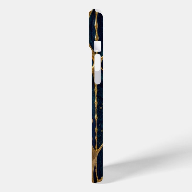 Coques Case-Mate iPhone Bleu, vert, or (Verso / Gauche)