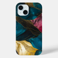 Bleu violet marbre abstrait