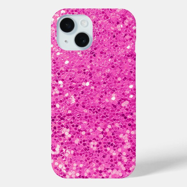 Coques Case-Mate iPhone Bling Parties scintillant rose (Verso)