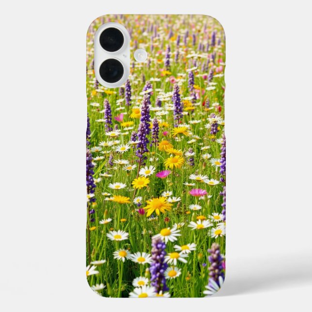 Coques Case-Mate iPhone Bliss de prairie fleur sauvage (Verso)
