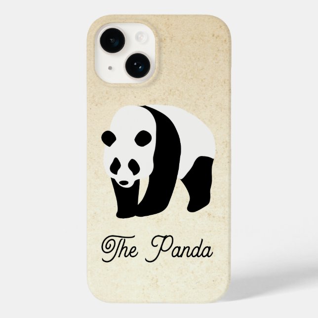 Coques Case-Mate iPhone Bloc couleur Panda (Verso)