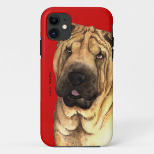 Coque Case-Mate Pour iPhone Bloc de couleur Shar-Pei