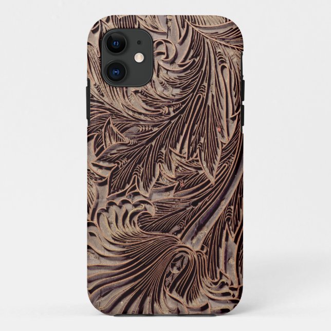 Coques Case-Mate iPhone Bloc d'impression de conception de tulipe, 1875 (Dos)