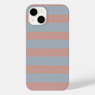 Coque Pour iPhone 14 Blocs couleur rose et bleu glace millénaires