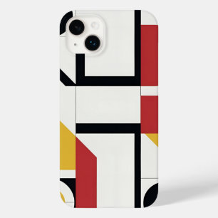 Coque Pour iPhone 14 Plus Blocs géométriques modernes Gras