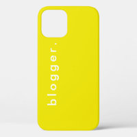 Blogger Vibrant Jaune Simple Entreprise Moderne