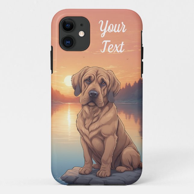 Coques Case-Mate iPhone Bloodhound by Lake (Dos)