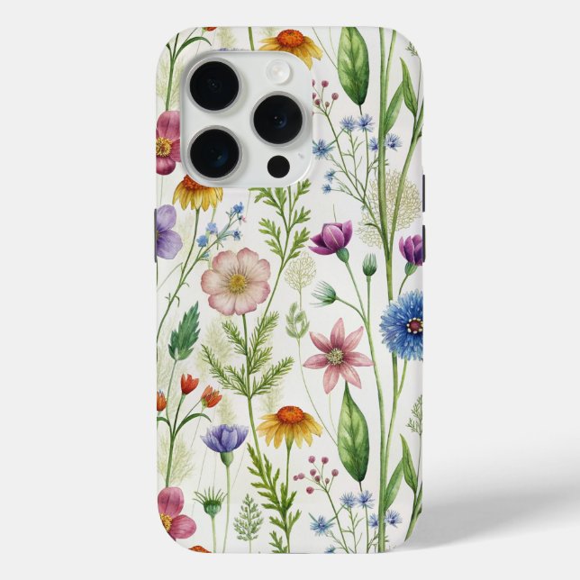 Coques Case-Mate iPhone Bloom Wildflowers (Verso)