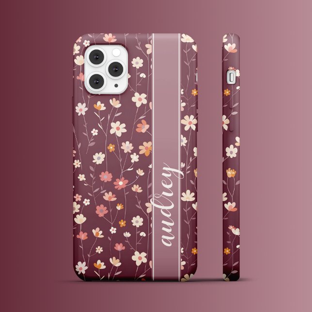 Coques Case-Mate iPhone Blooms rétro (Créateur téléchargé)