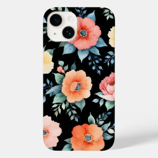 Coque Pour iPhone 14 Bloomscape Nocturne