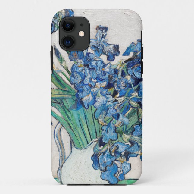 Coques Case-Mate iPhone Blue Irises par Vincent Van Gogh Art (Dos)