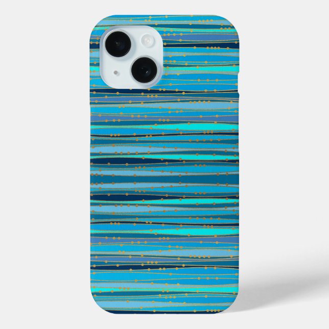 Coques Case-Mate iPhone Blue Lagoon Zen | Personnalisé (Verso)