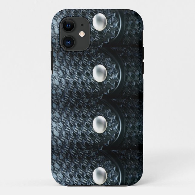 Coques Case-Mate iPhone Blue Line mince - gardiens de ceinture d'armure de (Dos)