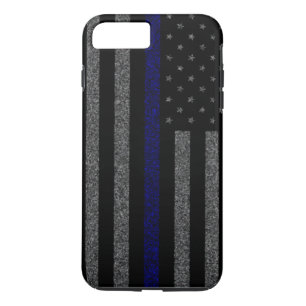 Etui iPhone Case-Mate Blue Line mince marquent la caisse plus de