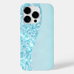 Coque Pour iPhone 14 Pro Blue Luxury Moderne dégradé galaxie étoile parties