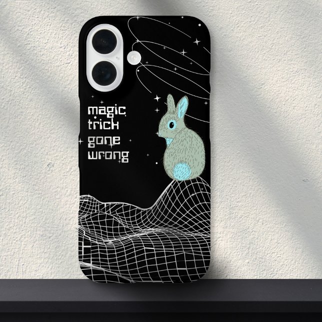 Coques Case-Mate iPhone Blue Magic Bunny Lapin lapin lapin mème (Créateur téléchargé)