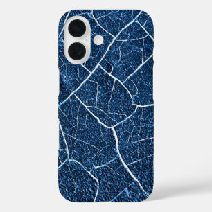 Coque Pour iPhone 16 Blue Nature Abstrait Motif