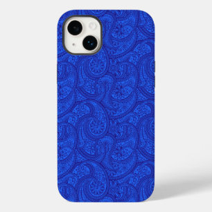 Coque Pour iPhone 14 Plus Blue Paisley