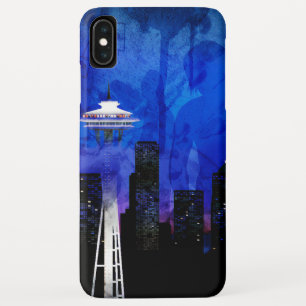 Case-Mate iPhone Case Blue Seattle Washington.