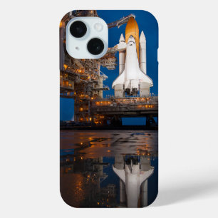 Coque Pour iPhone 15 Blue Sky for Space Shuttle Atlantis Launch