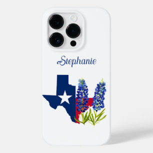 Coque Pour iPhone 14 Pro Bluebonnets Texas Fleur Floral Texan Gorgee