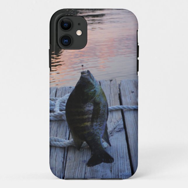 Coques Case-Mate iPhone Bluegill au coucher du soleil Lac Arrowhead (Dos)