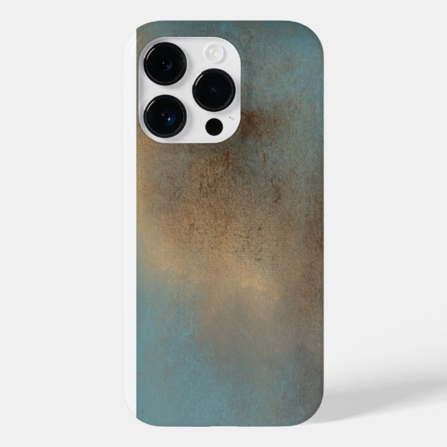 Coques Case-Mate iPhone Blues Abstrait Art Brown (Verso)