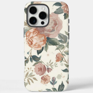 Coques iPhone 16 Pro Max Blume botanique intemporelle - Aquarelle Motif flo