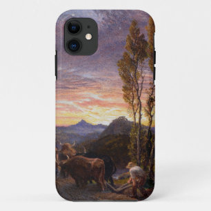 Coques Pour iPhone Boeufs labourant au coucher du soleil (la semaine