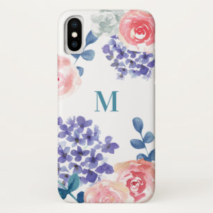 Case-Mate iPhone Case Boho Blossom : Boîtier de téléphone floral monogra