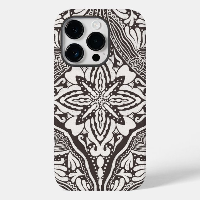 Coques Case-Mate iPhone Boho Briella Mandala Art (Verso)