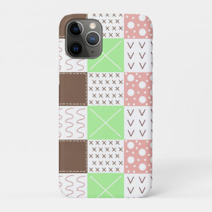 Case-Mate iPhone Case Boho Brown, Bourgogne, vert et mauve Whimsical