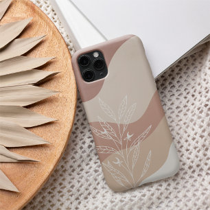 Coque Pour iPhone 16 Boho en terre cuite claire Flux de couleur Botaniq