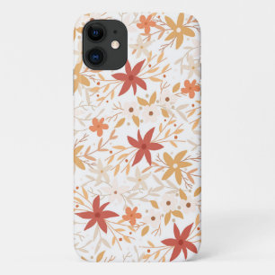 Case-Mate iPhone Case Boho fleurs abstraites récolter l'os de rouille or